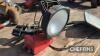 Massey Ferguson 420 mirror and bracket ploughing lamp and toplink bracket - 2