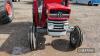 1975 MASSEY FERGUSON 135 3cylinder diesel TRACTOR Subject to a restoration. Fitted with a cab and PUH Serial No. 460383 (taken from log sheet) Supplied with Irish log sheet - 2