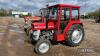 1975 MASSEY FERGUSON 135 3cylinder diesel TRACTOR Subject to a restoration. Fitted with a cab and PUH Serial No. 460383 (taken from log sheet) Supplied with Irish log sheet - 4