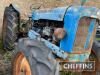 FORDSON Super Major 4wd diesel TRACTOR Fitted with a Manuel front axle