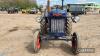 FORDSON E27N MAJOR 4cylinder petrol/paraffin TRACTOR Fitted with lights and hydraulics and 'green spot' transmission - 2