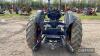 FORDSON E27N MAJOR 4cylinder petrol/paraffin TRACTOR Fitted with lights and hydraulics and 'green spot' transmission - 4