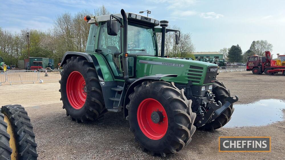 1997 FENDT Favorit 512C 50kph 6cylinder diesel TRACTOR Fitted with front  linkage and reported to be in very good mechanical condition Vintage sale -  Sale 5 - Vintage & Classic Tractors, Vehicles (