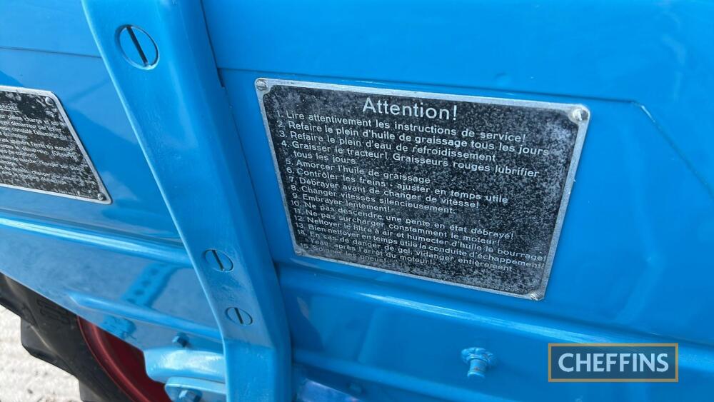 1952 LANZ Bulldog D5506 Diesel TRACTOR Reg. No. 937 XUU Serial No ...