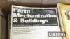 Qty farm machinery and tractor reference books and volumes to include mechanics, engineering and Harry Ferguson t/w qty Farm Mech magazines - 8