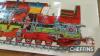 David Brown 50TD crawler tractor cutaway poster with original storage tube - 7