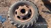 Tractor wheels and tyres, 6.25 x 22 - 3