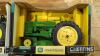 John Deere model tractors to inc' Model A, 40 crawler, Model G, Model 60. All boxed, ERTL etc (4) - 2