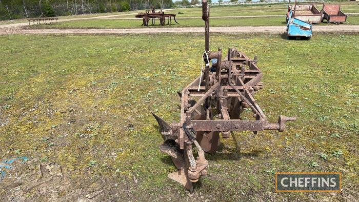 Ransomes 4furrow mounted plough