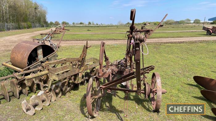 2furrow trailed plough