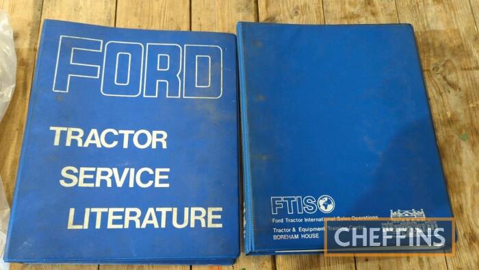 Ford tractor service bulletins (1980 onwards) together with Ford Force II steering system operations