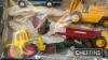 Qty models to inc' Caterpillar forklift and Eddie Stobart Volvo F8 - 2