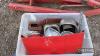 Massey Ferguson 135 headlights and battery cover - 4