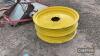 Pr. John Deere MOD A/B rowcrop wheels - 3