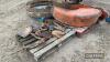 Pallet of early Case tractor parts Mostly C / L model - 9