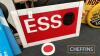 Esso perspex sign from a garage canopy