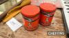 A pair of Vigzol Vitafilm grease tins, unused - 2