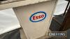 Esso oil can storage cabinet for garage forecourt - 3