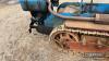 1964 RANSOMES MG40 single cylinder diesel CRAWLER TRACTOR Serial No. 15169 Fitted with hydraulic lift. Reported by the vendor to be in 'barn find' condition and unrestored - 6