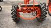 ALLIS-CHALMERS Model C 4cylinder petrol rowcrop TRACTOR - 4