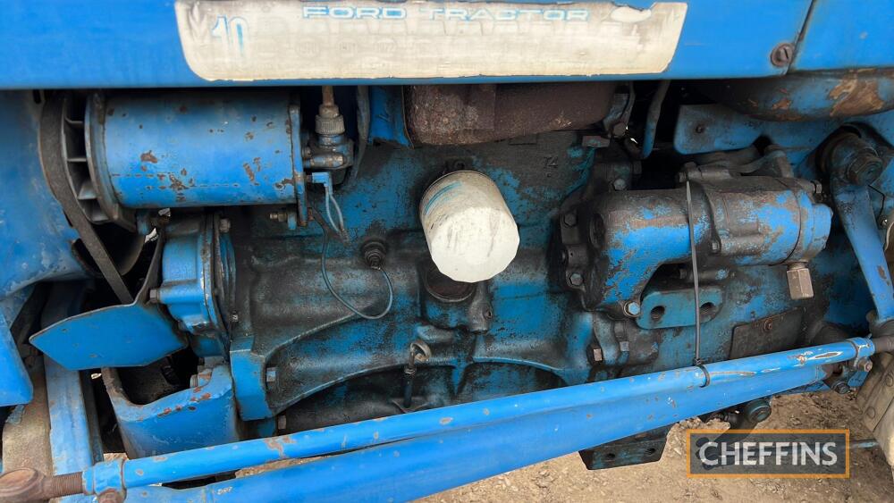1968 FORD 2000 3cylinder TRACTOR Serial No. A178905 Fitted with