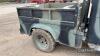 1984 3250cc diesel Jeep CJ10-A-S/C20622 Pick Up Reg. No. A772 WEV Chassis No. 3VOTA24ZZ6M000634 Engine No. SD33-147774 Documented as being first UK registered in 2009 this LHD Jeep is finished in cammo' with US Army stencilling to the bonnet. A towing bea - 12