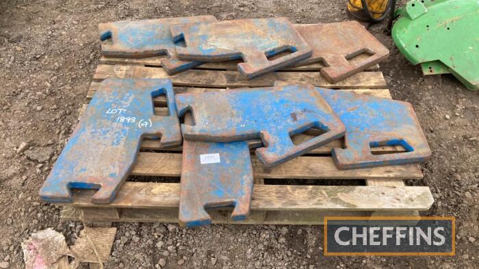 Massey Ferguson tractor front weights