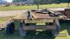 Massey Ferguson industrial trailer with leaf springs and overun brakes, for restoration - 4