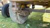 Massey Ferguson industrial trailer with leaf springs and overun brakes, for restoration - 6