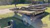 Massey Ferguson industrial trailer with leaf springs and overun brakes, for restoration - 7