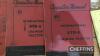 Qty of agricultural manuals etc to inc' Overtime, Vickers, Massey Harris 101 and Rumely etc - 6