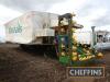 VHS rubber tyred SELF-PROPELLED HARVESTING RIG Fitted with cup system, 4wd and front wheel steering, hydraulic folding extending sides