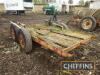 Tandem axle plant trailer - 2