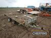 Ifor Williams LM126G tandem axle flat bed trailer