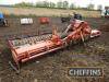 Kverneland NGS601F35 mounted hydraulic folding power harrow with packer roller, 6m Ser. No. 082718