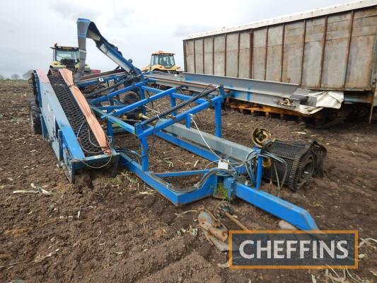 Asa-Lift trailed single row cabbage harvester for spares or repairs