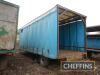 Tandem axle produce trailer (damaged tyre) - 2