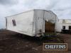 2004 VEGCRAFT tandem axle produce trailer with hydraulic folding sides, extendable drawbar and rear tail lift Ser. No. 1052