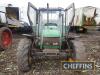 JOHN DEERE 3400 4wd TRACTOR On 16.9 R34 rear and 13.6 R24 front wheels & tyres Hours: unknown Serial No. FD3400X004637 - 2