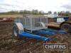 Asa-Lift single axle self-loading leek stillage transport trailer - 2