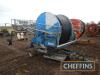 2004 Briggs 75-300 single axle irrigation reel and 18m wrap around booms Ser. No. E240479