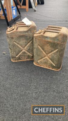 2no. 1945 Jerry cans