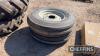 Pr. 7.50-16 front wheel rims and tyres