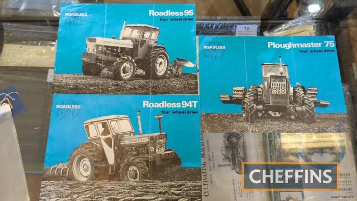 Roadless 75, 94T and 95 sales brochures