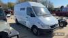 2004 Mercedes-Benz Sprinter 314 petrol Camper Reg. No. KF54 UDH Chassis No. WDB9036622R678879 This camper is based on a medium wheel base Sprinter and has a 'rustic' style conversion with wood panelled interior. Facilities include a clean water tank, s