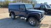 1999 Land Rover 110 300tdi Commercial Reg. No. T918 OEG Chassis No. SALLDHA67WA157271 This diesel Landy is finished in blue and has a manual gearbox, it has been fitted with a 2ins lift kit and is poly bushed. The vendor states that the chassis has bee