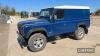 1999 Land Rover 110 300tdi Commercial Reg. No. T918 OEG Chassis No. SALLDHA67WA157271 This diesel Landy is finished in blue and has a manual gearbox, it has been fitted with a 2ins lift kit and is poly bushed. The vendor states that the chassis has bee - 3