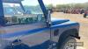 1999 Land Rover 110 300tdi Commercial Reg. No. T918 OEG Chassis No. SALLDHA67WA157271 This diesel Landy is finished in blue and has a manual gearbox, it has been fitted with a 2ins lift kit and is poly bushed. The vendor states that the chassis has bee - 9