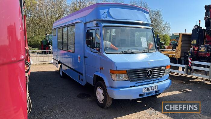 1998 Mercedes-Benz 612 Ice Cream Van Reg. No. S417 LST Chassis No. WDB6683232N077625 Complete with ice cream machine, Slush Puppy machine, freezer and on board generator, summers coming! Estimate £4,000 - £5,000