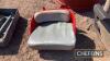 Massey Ferguson seat and cushion - 2